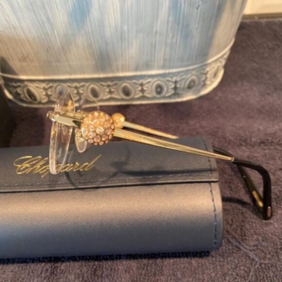 Authentic, Brand New Chopard 23K Gold Plated Frames - Picture 3 of 6